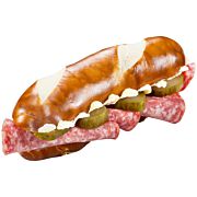 Laugenstange m. Salami u.Gurke 132 g