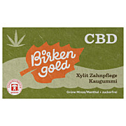 Xylit Zahnpflege Kaugummi CBD 17 g