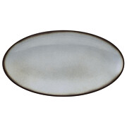 Fantastic Coupplatte grau oval 33x18 cm