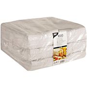 Papier Faltenbeutel weiß 1,5kg 1000 Stk