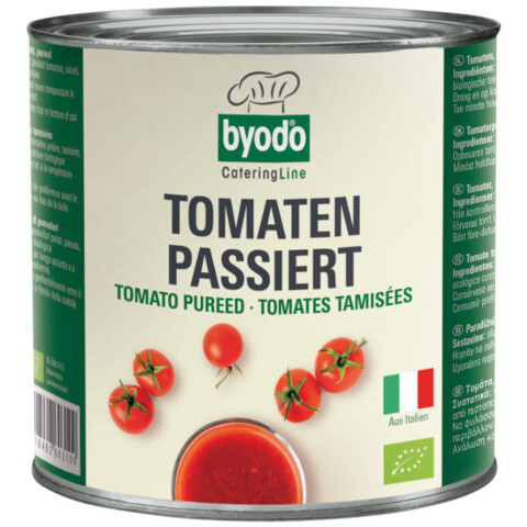 Bio Tomaten passiert ca. 8-10 Brix 2,55 kg