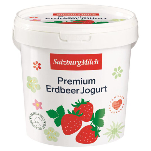 Fruchtjogurt Erdbeer 3,5%  1 kg