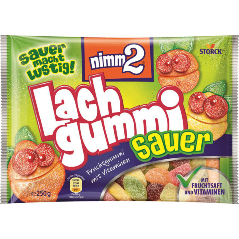 Lachgummi sauer 250 g