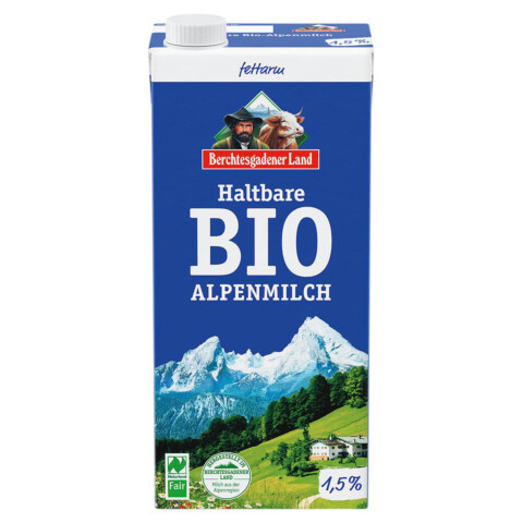 Bio H-Milch 1,5% 1 l