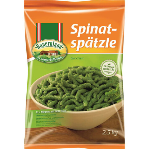 Tk-Spinat-Spätzle  2,5 kg