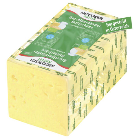 Bio Alpenländer Butterkäse natur ca. 1,8 kg