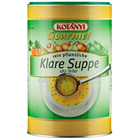 Klare Suppe pflanzlich 1 kg