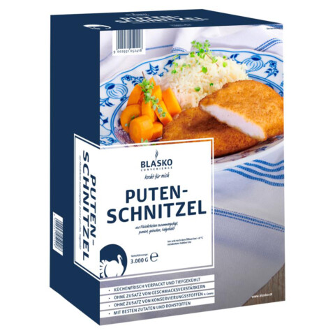 Tk-Putenschnitzel vorgebacken 20x150 g