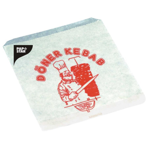 Döner Kebab Tüte 16x16cm 1000 Stk