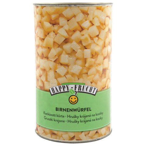 Birnenwürfel gezuckert 4 100 g