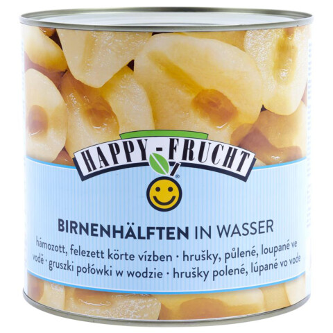 Birnenhälften im Wasser 2600 g