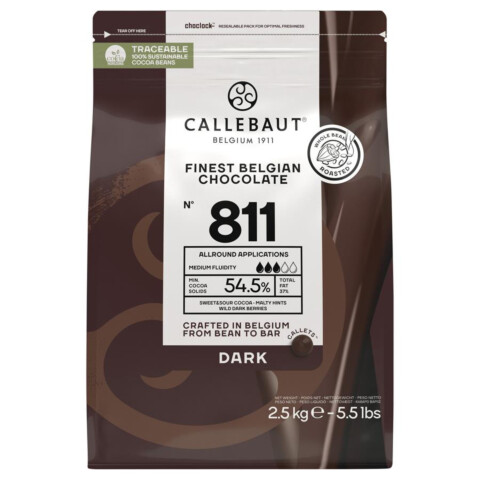 Kuvertüre dunkel Callets 2,5 kg