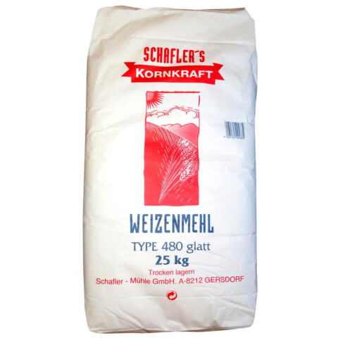 Weizenmehl 480 Spezial 25 kg