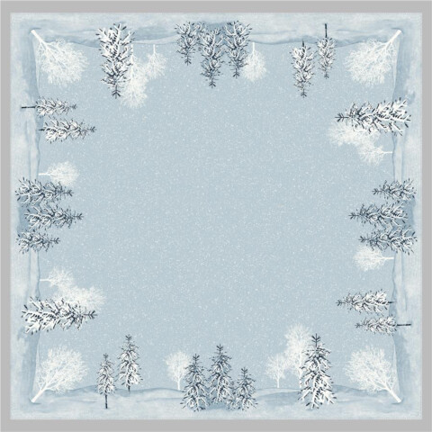 Mitteldecke Snowland 84x84 20 Stk