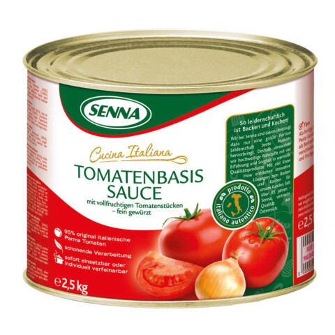Tomatenbasissauce gewürzt 2,5 kg