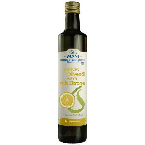 Bio Olivenöl Zitrone nativ extra 0,5 l