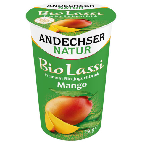 Bio Lassi Mango Jogurt-Drink 250 g