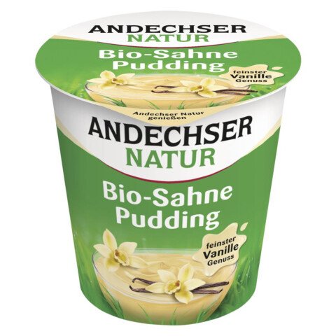 Bio Sahne-Pudding Vanille 150 g