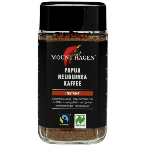 Bio Papua Neuguinea Kaffee Instant 100 g
