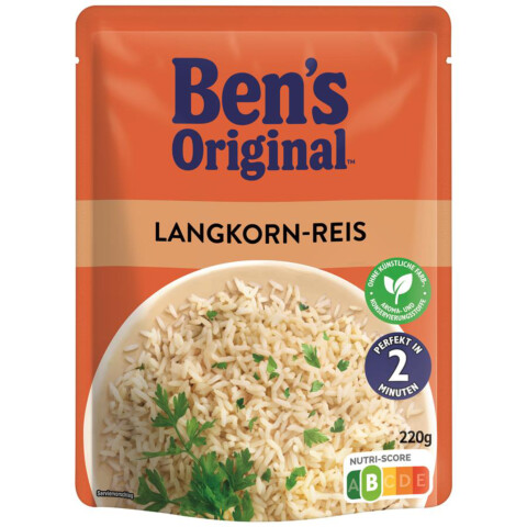 Langkornreis 2 Minuten 220 g