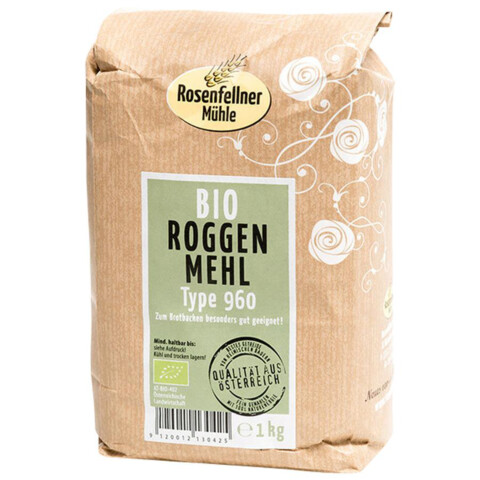 Bio Roggenmehl T960 1 kg