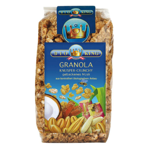 Bio Granola Knusper Crunchy 375 g