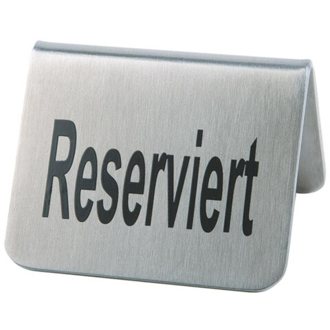 Tischaufsteller Reserviert 2 Stk