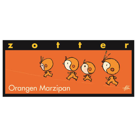 Bio Orangen Marzipan 70 g