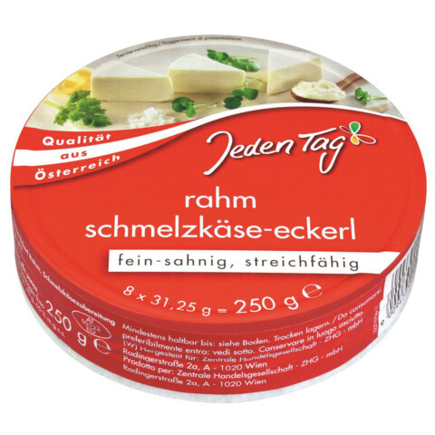 Rahm Schmelzkäse Eckerl 250 g