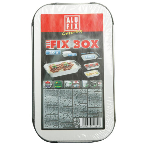 FixBox Mehrzweckbehälter 650ml 20 Stk