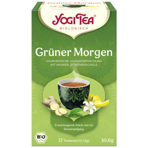 Bio Grüner Morgen Tee á 1,8g 17 Btl