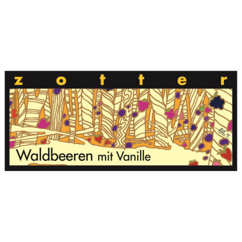 Bio Waldbeeren mit Vanille 70 g