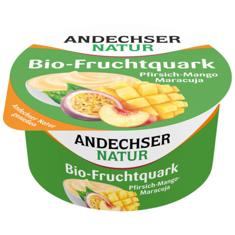 Bio Fruchtquark Pfirsich-Mango-Ma. 150 g