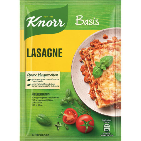 Basis Lasagne