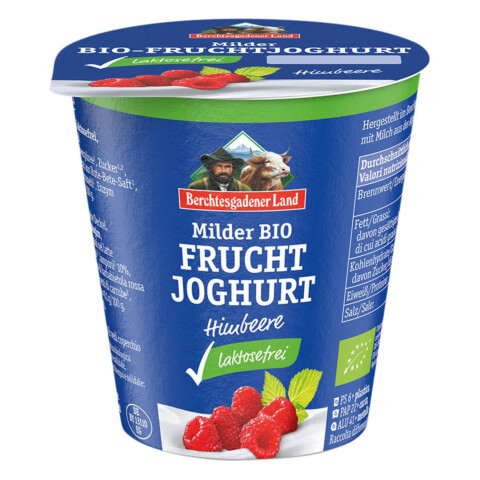 Bio Joghurt Himbeer laktosefrei 150 g