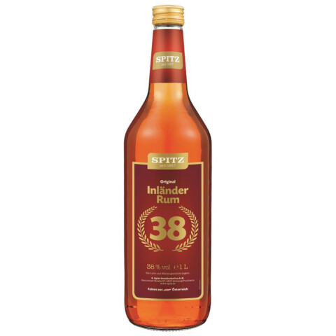 Inländer Rum 38 %vol. 1 l