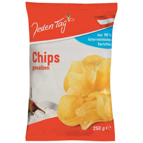 Chips gesalzen 250 g