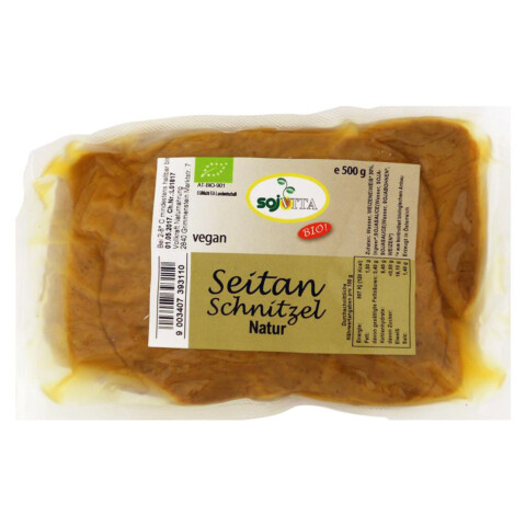 Bio Seitan Schnitzel Natur 500 g