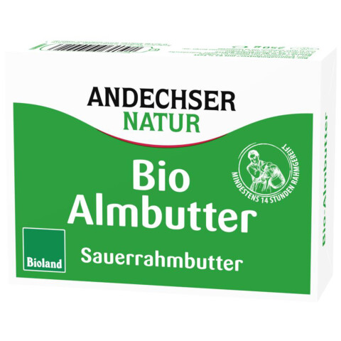 Bio Almbutter-Sauerahmbutter 250 g