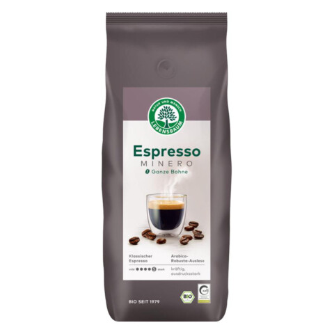 Bio Espresso minero, ganze Bohne 1 kg