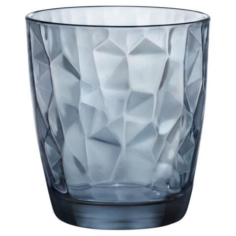 Diamond Wasserglas blue 30 cl