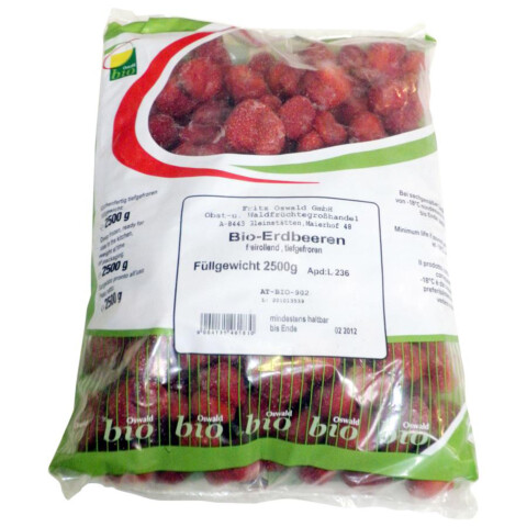 Bio TK-Erdbeeren 2,5 kg