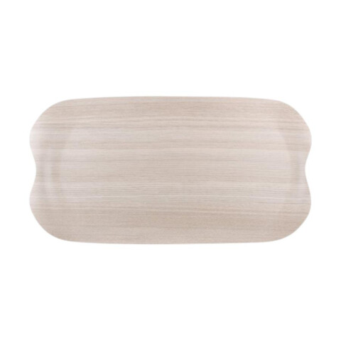 Tablett Wave helles Holz  42x22 cm