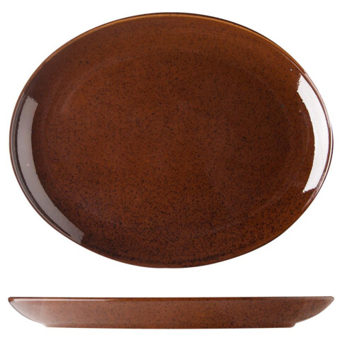 Lifestyle Platte oval 22x18 cm