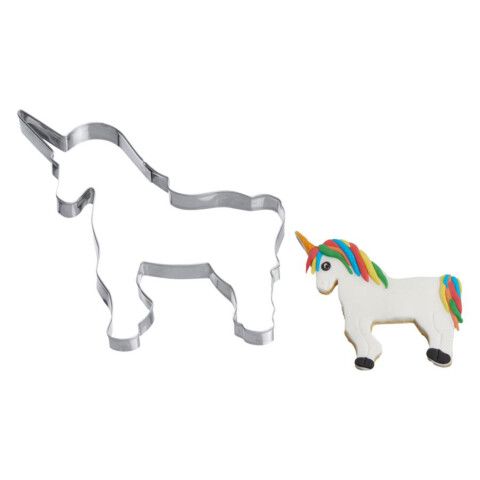 Ausstecher Einhorn stehend 5cm