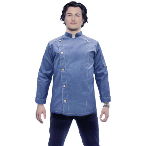 Kochjacke Jeans vintage blue54