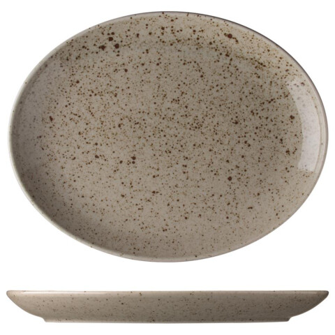 Lifestyle Platte oval 22x18 cm