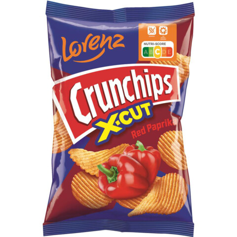 Crunchips X-Cut Paprika 150 g