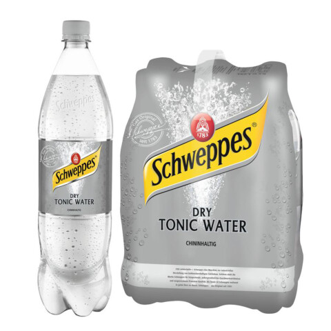 Dry Tonic Water Pet 1,25 l