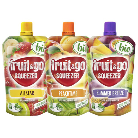 Bio fruit&go Squeezer Sommer 100 g